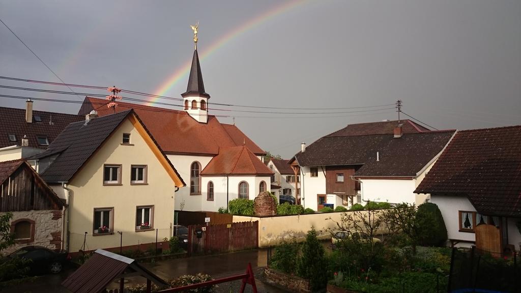 Ferienwohnung Sonnenschein Rheinhausen Extérieur photo